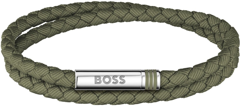 Hugo Boss Heren Armband Nylon HBJ1580797 19cm