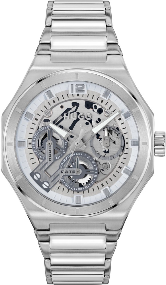 HUGO HU1530377 #GRAIL SKELETON Heren Horloge