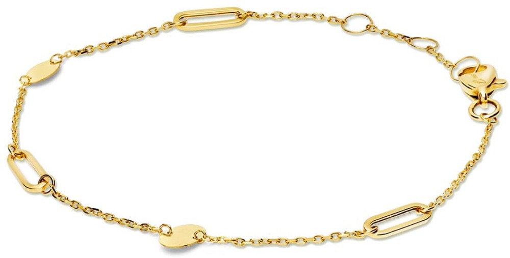Jackie JKB23.254 Dames Armband - Schakelketting