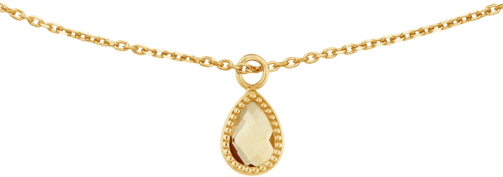 Jackie Amstel Citrine Necklace 585
