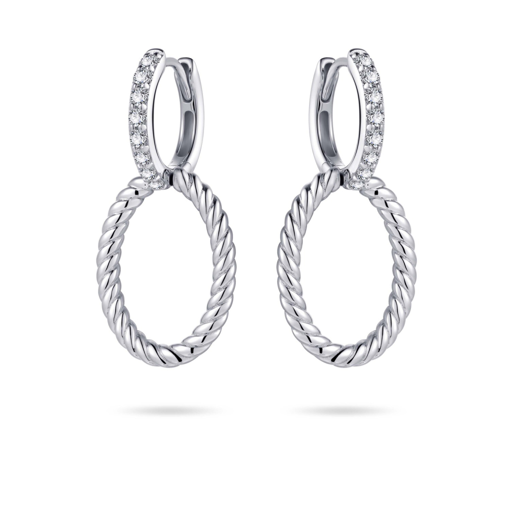 Gisser Jewels Silver Earrings