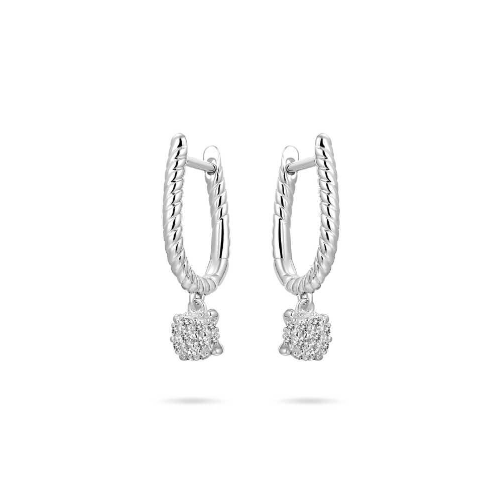 GISSER Silver Earrings
