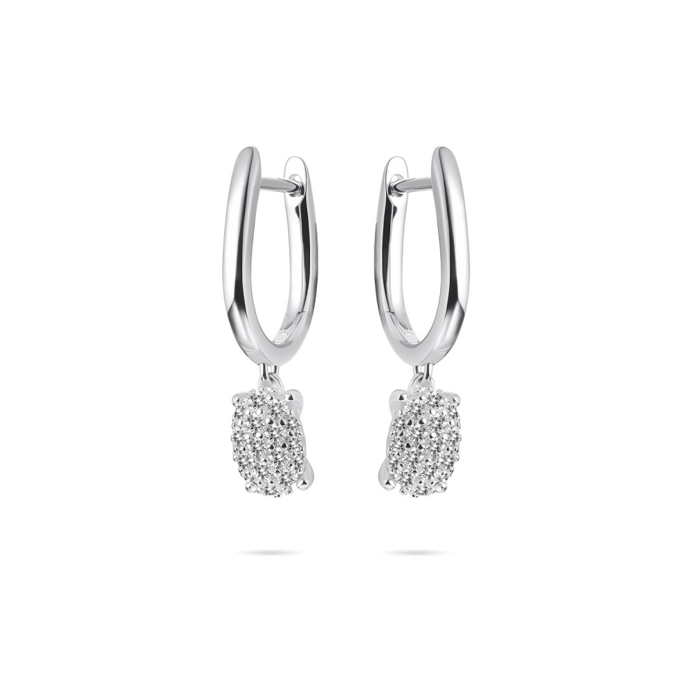 GISSER Silver Earrings