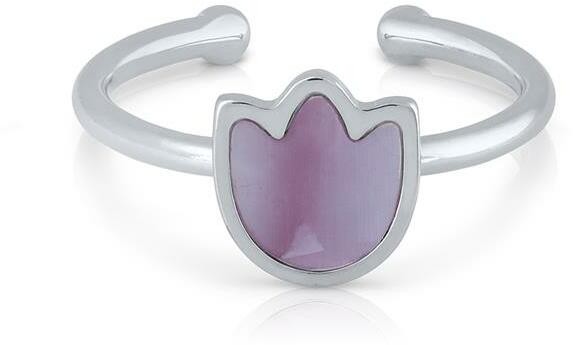 Lapetra Ring Tulp Paars Parelmoer