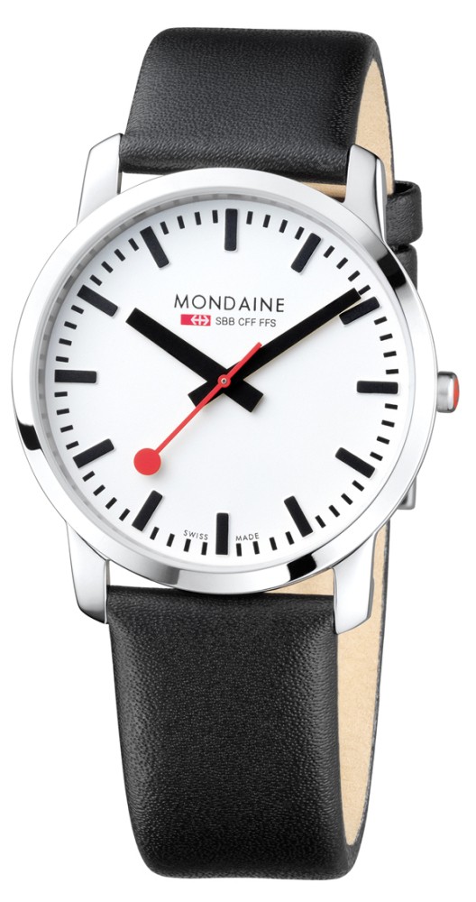 Mondaine A638.30350.11SBB Simply Elegant Heren Horloge