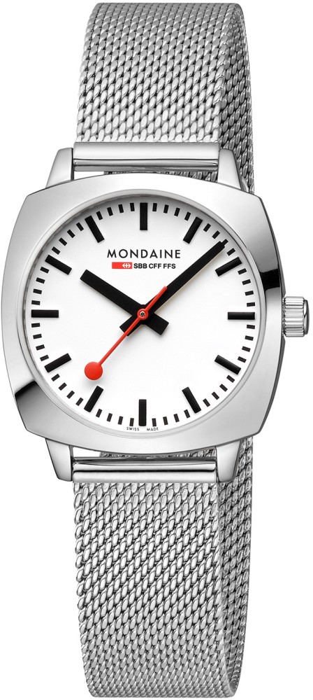 Mondaine MSL.31110.SM Petite Cushion Unisex Horloge