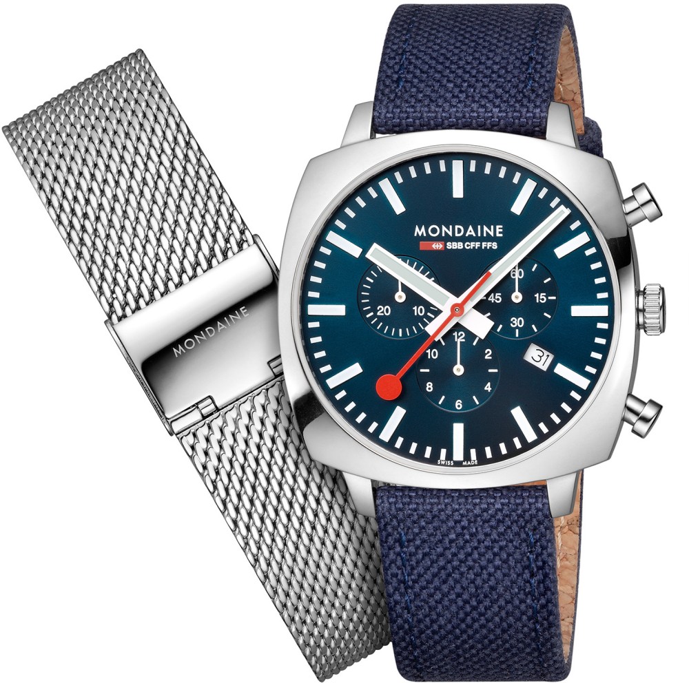 Mondaine MSL.41440.LD Cushion Unisex Horloge