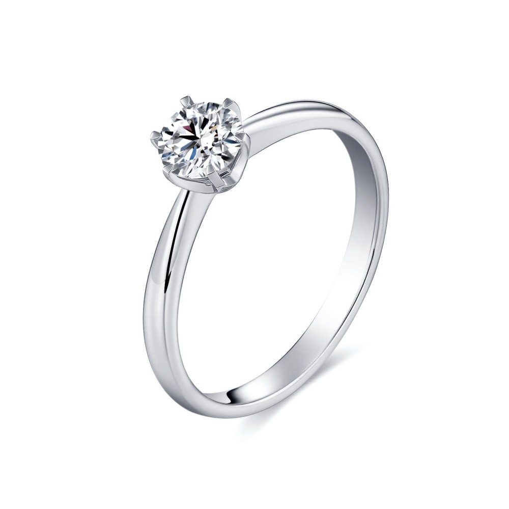 Gisser Jewels PT950 Lab Grown Diamond Ring | 0.50 CT