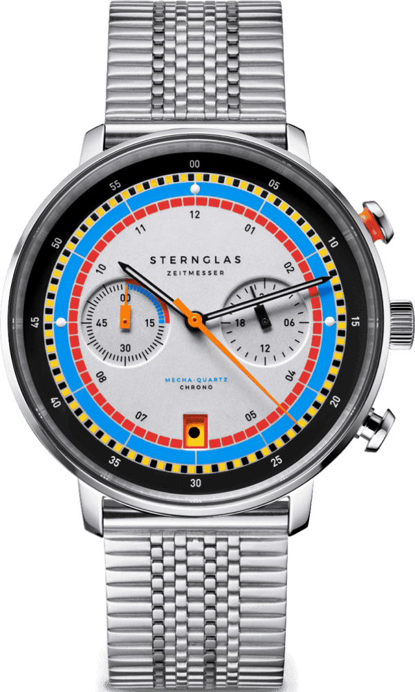 Sternglas S01-HC36-ME08 HAMBURG Chrono Heren Horloge
