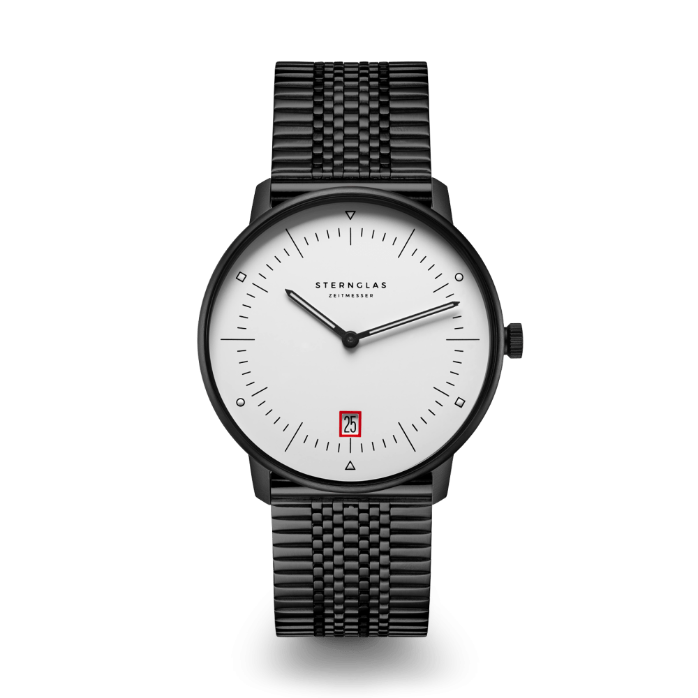 Sternglas S01-NAB15-ME11 Naos Edition Bauhaus III Heren Horloge