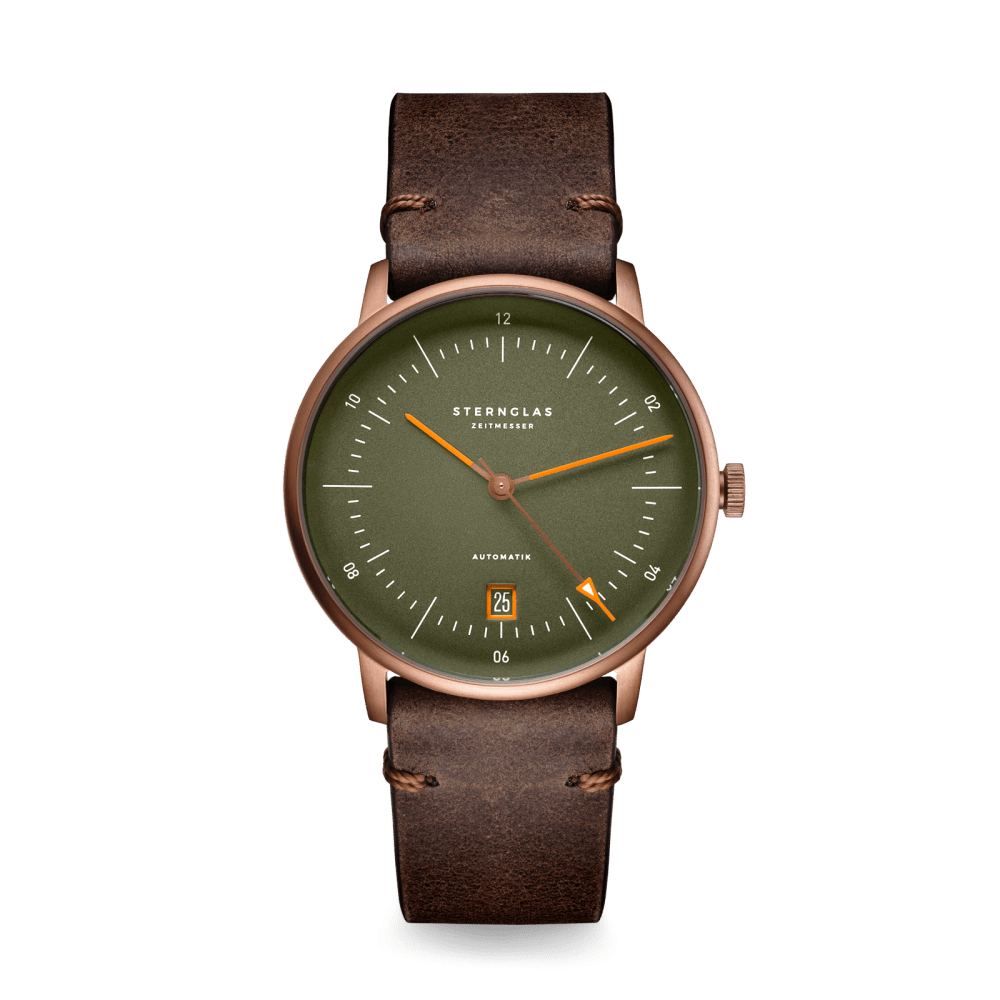 Sternglas S02-NAR19-VI17 NAOS AUTOMATIK Edition Bronze Heren Horloge