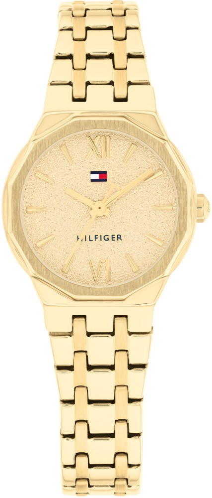 Tommy Hilfiger TH1782886 Horloge Dames Goudkleurig 25mm