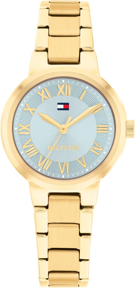 Tommy Hilfiger TH1782904 Horloge Dames Goudkleurig 28mm
