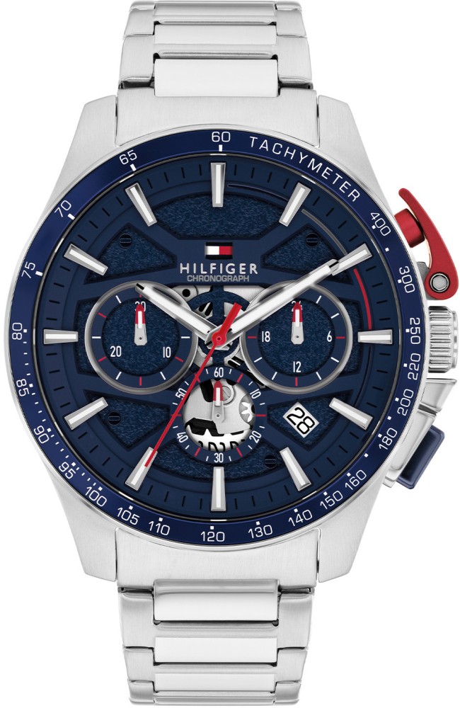 Tommy Hilfiger TH1792261 Horloge Heren Zilverkleurig 44mm