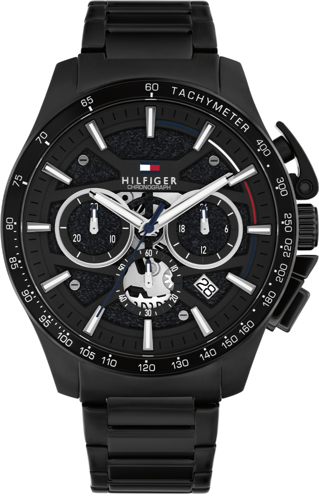 Tommy Hilfiger TH1792262 Horloge Heren Zwart 44mm