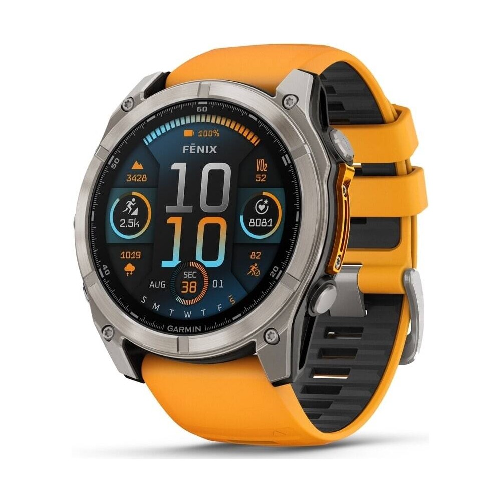 Garmin Fenix 8 – 51 mm AMOLED Sapphire Titanium 010-02905-11