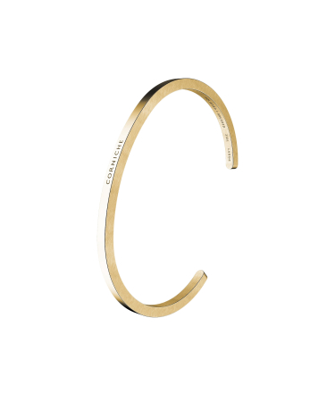 Corniche heren armband - Goud Staal