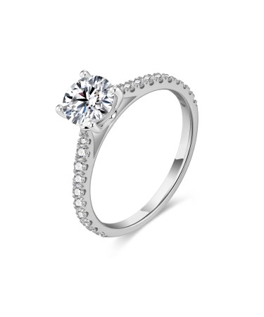 Gisser Jewels PT950 Lab Grown Diamond Ring | 1.00+0.29 CT