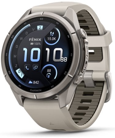 Garmin Fenix 9 Pro Connected - 43 mm AMOLED InReach Titanium Smartwatch 010-04335-81