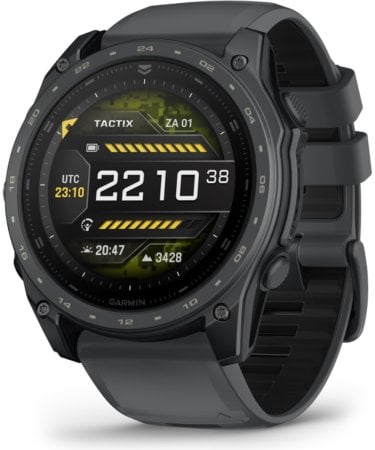 Garmin Tactix 8 - 51 mm AMOLED Sapphire Titanium Cerakote Smartwatch 010-04553-01
