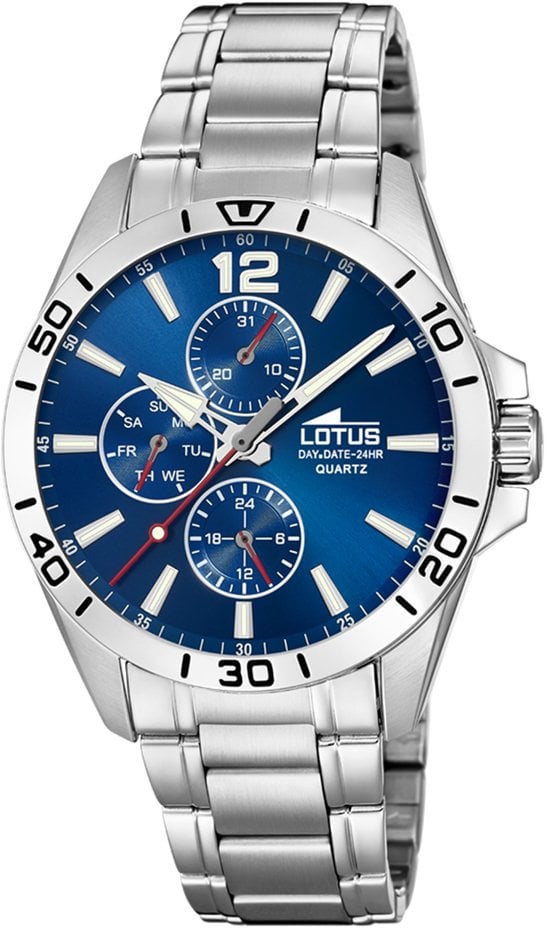 LOTUS MEN'S BLUE STAINLESS STEEL WATCH BRACELET 18812/1