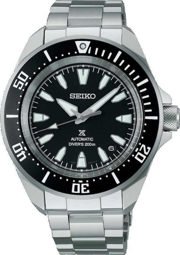Seiko Prospex SRPL13K1 Samurai Heren Horloge Zilver/Zwart