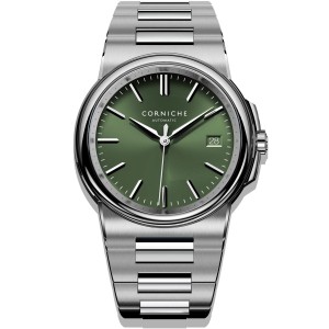 Corniche La Grande Automatic Heren Horloge - Verte Olive