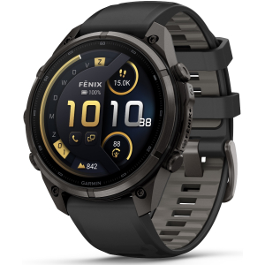 Garmin Fenix 9 Pro Connected - 47 mm AMOLED InReach Carbon Grey DLC Titanium Smartwatch 010-04336-11