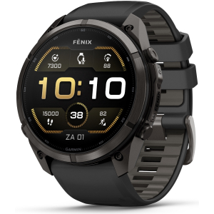 Garmin Fenix 9 Pro - 51 mm AMOLED Carbon gray DLC Titanium Smartwatch 010-04337-16