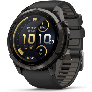Garmin Fenix 9 Pro Connected – 51 mm AMOLED InReach Carbon Gray DLC Titanium Smartwatch 010-04337-11