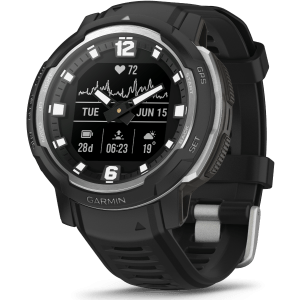 Garmin Instinct Crossover Standard Edition Zwart Smartwatch - 010-02730-03