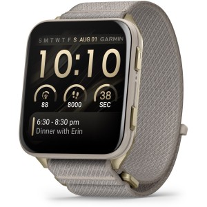 Garmin Venu X1 AMOLED Soft Gold Titanium Caseback - Smartwatch - 010-02980-09